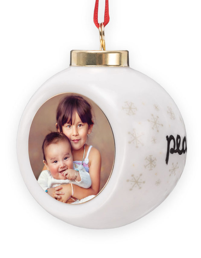 photo globe ornament