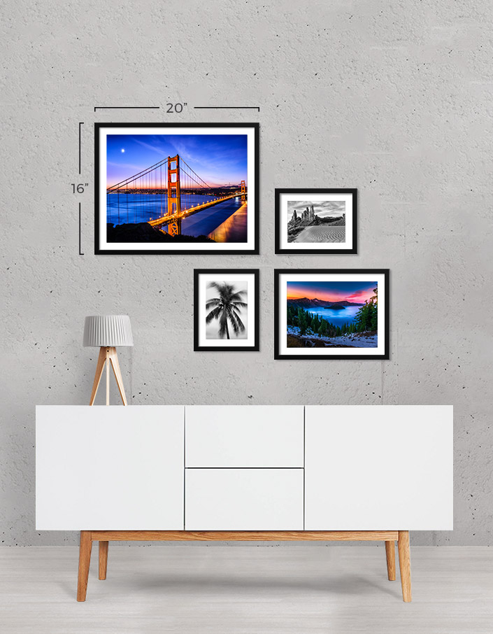 Framed Photo Prints Gallery Wall