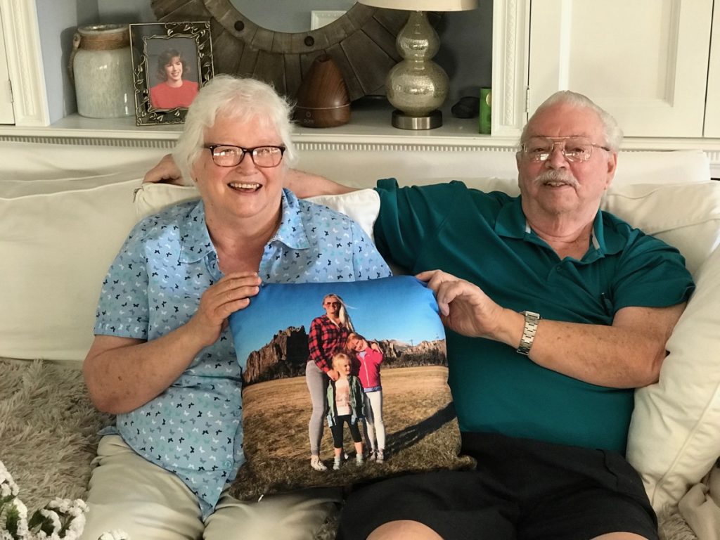 custom photo pillow