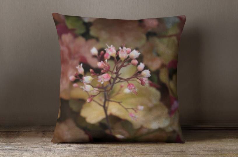 fall flowers pillow