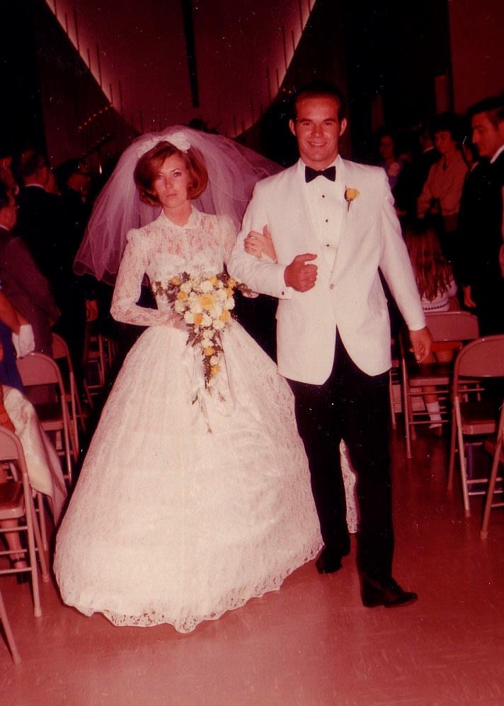 old wedding photo