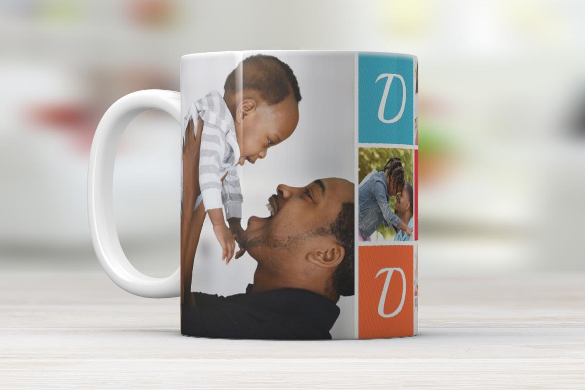 dad photo mug