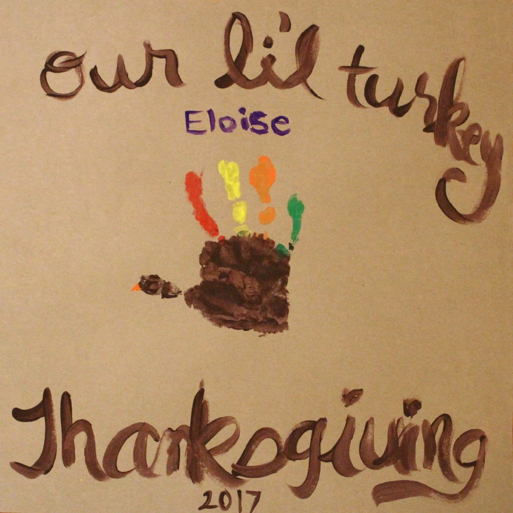 thanksgiving handprint art