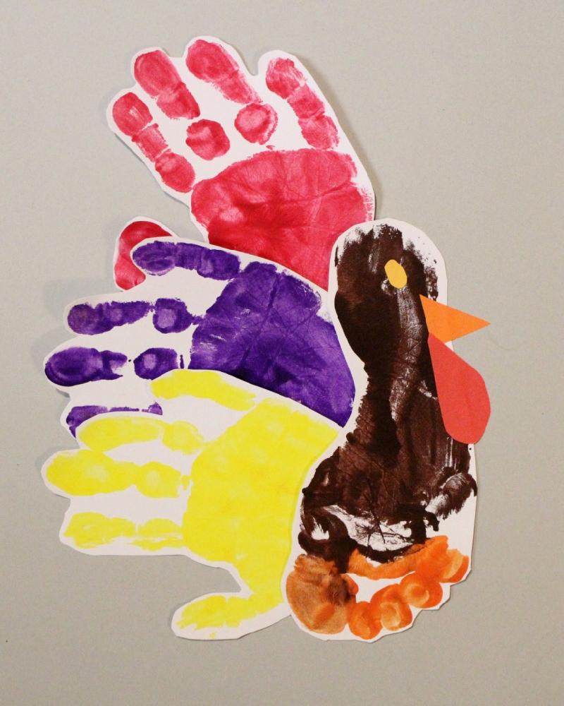 Thanksgiving Handprint Art: Ideas and How To 1