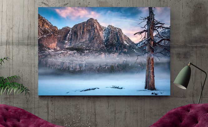 Mountain Landscape Fine Art Photography on HD Metal Print