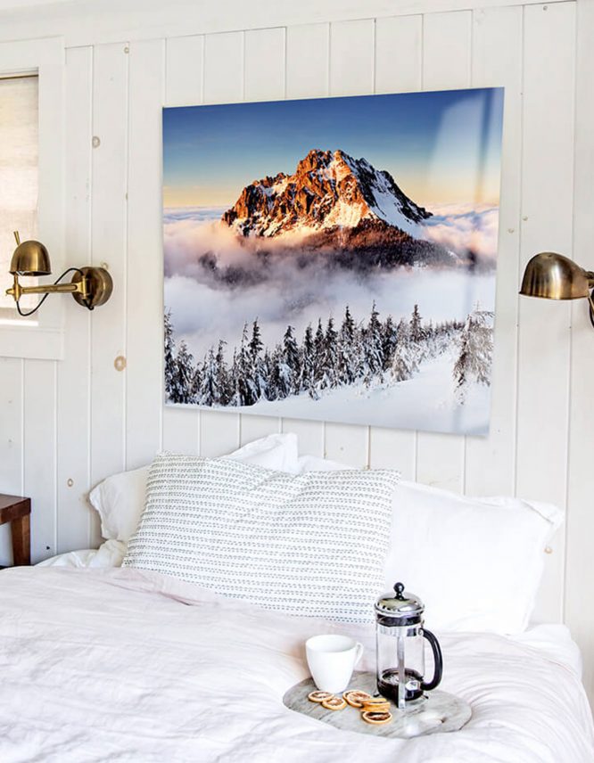 Stunning HD Metal Prints Over Bed