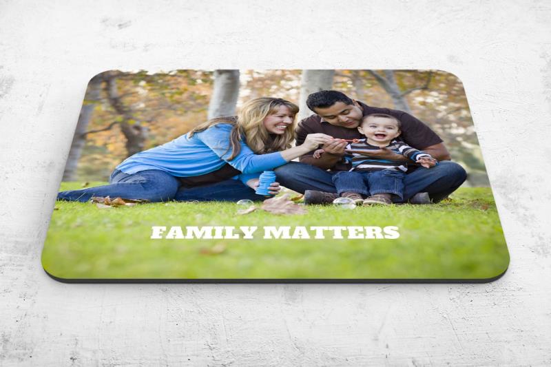 personalized photo mouse pad