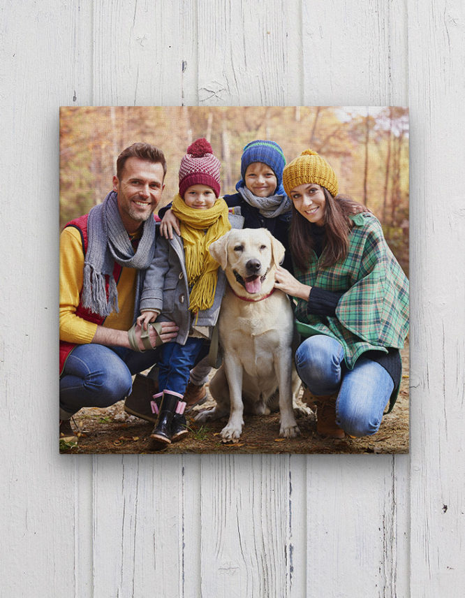 family portrait canvas print