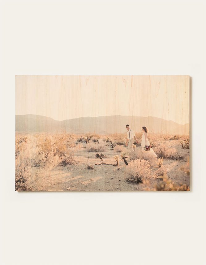 wedding photography on wood prints