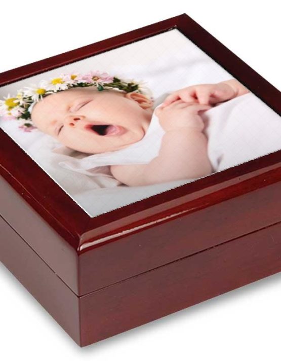 baby photo keepsake box