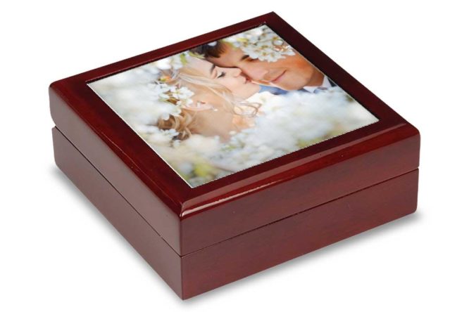 beautiful photo keepsake box