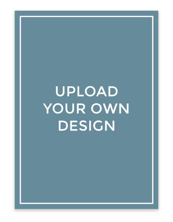 design your own custom photo card