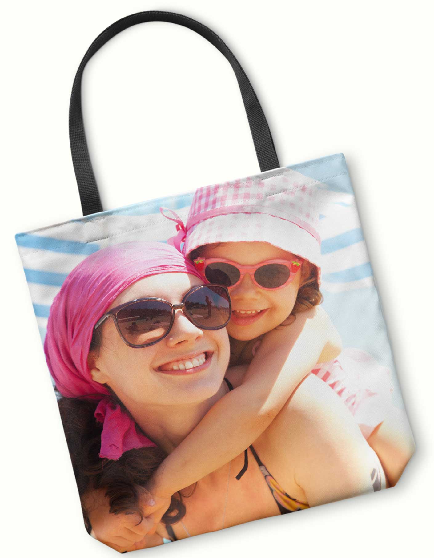 Courage & Strength Photo Tote Bag - 10% Donated To Fight Breast Cancer