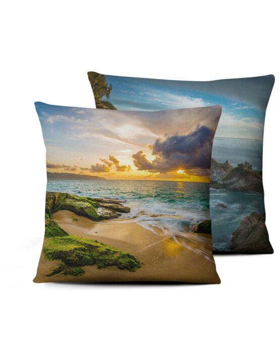 double sided full size photo printed pillow