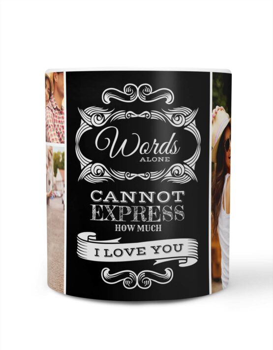 express your love custom valentines mug
