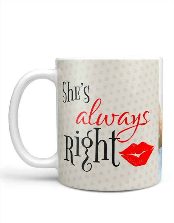 valentines day custom photo mug