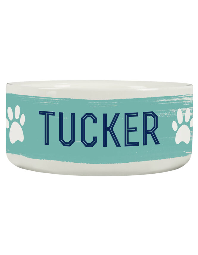 custom photo pet bowl