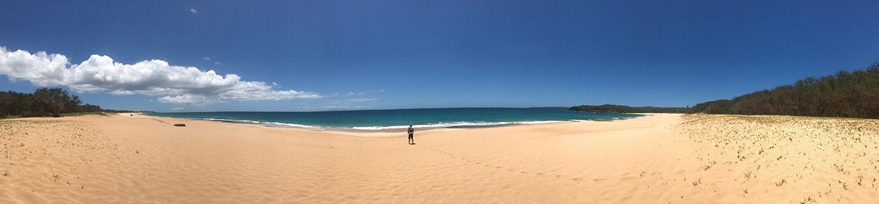 Molokai Panoramic Photo Hawaii