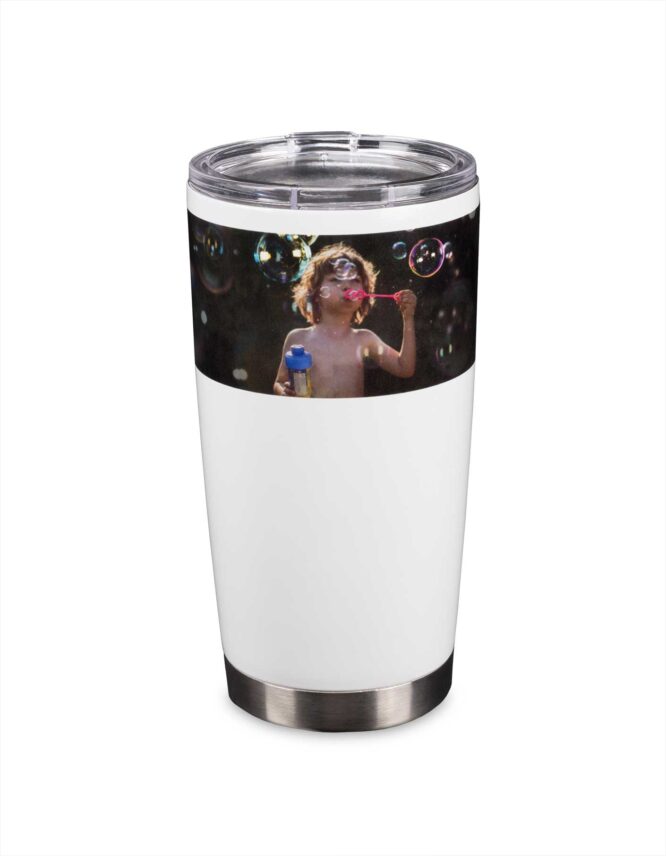 custom travel mug with photo print