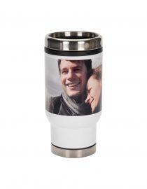 custom insulated travel photo mug