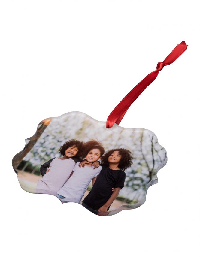 Acrylic Custom Photo Ornament