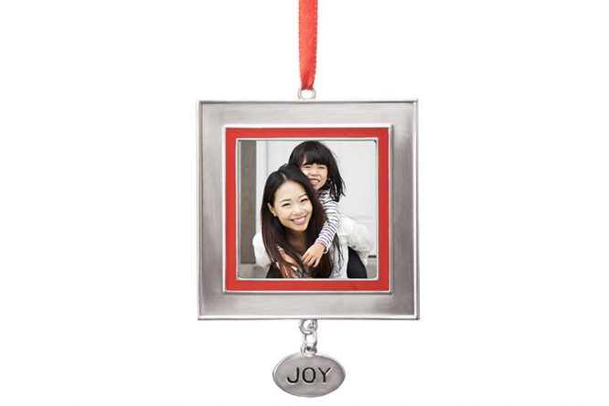 Joy Charm - Custom Photo Ornament 1